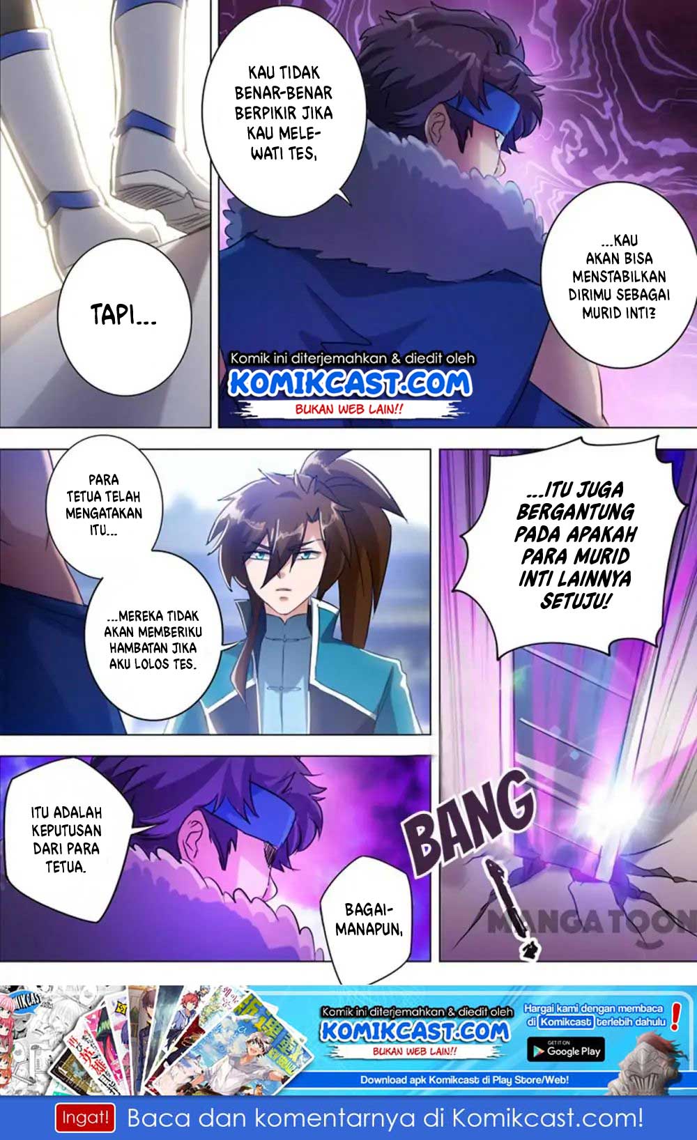 Spirit Sword Sovereign Chapter 168 Bahasa Indonesia